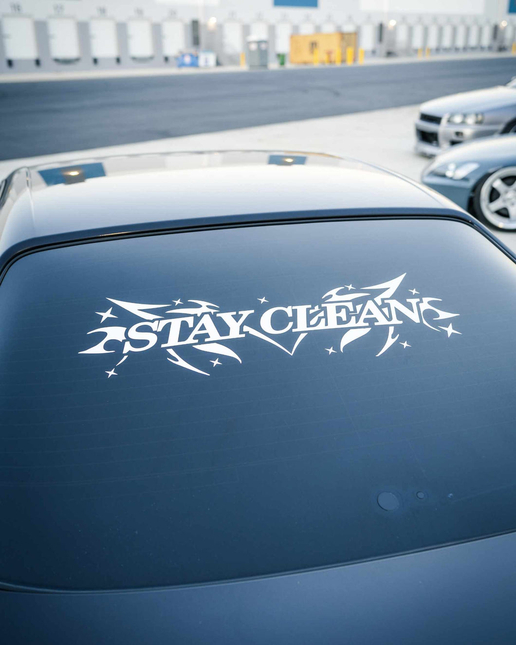 STAY CLEAN THRASH BANNER