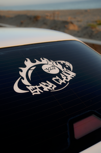 Stay Clean 8 Ball Flame Banner