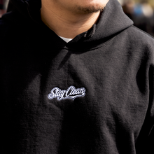 Load image into Gallery viewer, STAY CLEAN CURSIVE LOGO HOODIE
